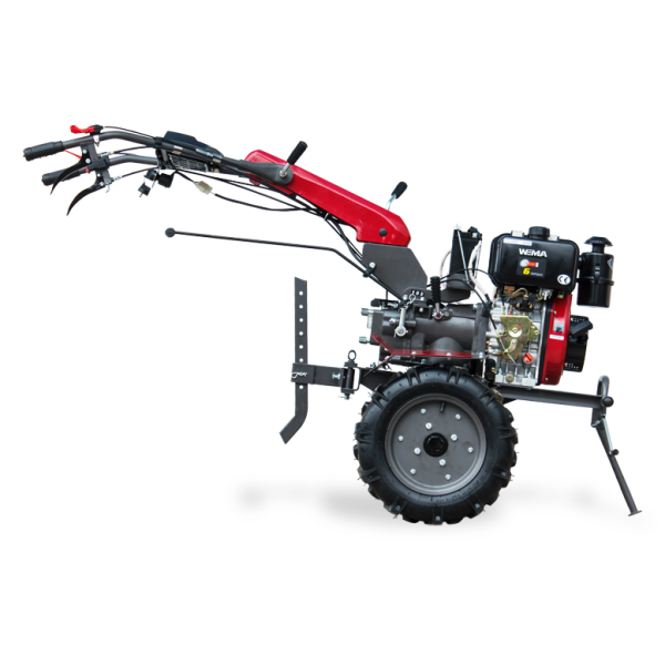 Мотоблок WEIMA WM1100AE-6 KM DIFF (4+2 скор., дизель 6 л.с., разблокираторы, колеса 5,00-12)